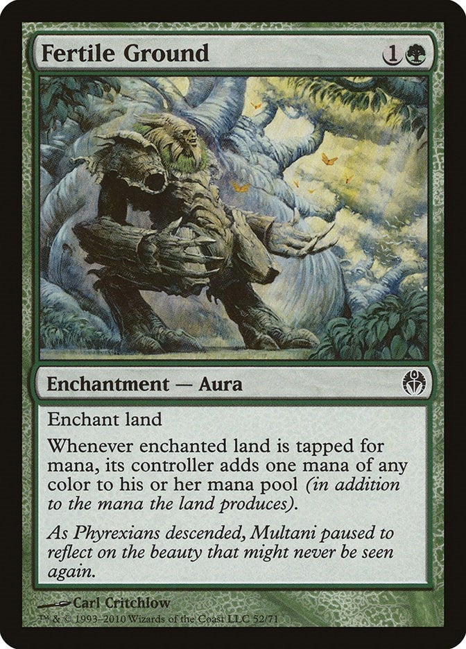 Image for Fertile Ground (Duel Decks: Phyrexia vs. the Coalition) (52) - Magic: The Gathering