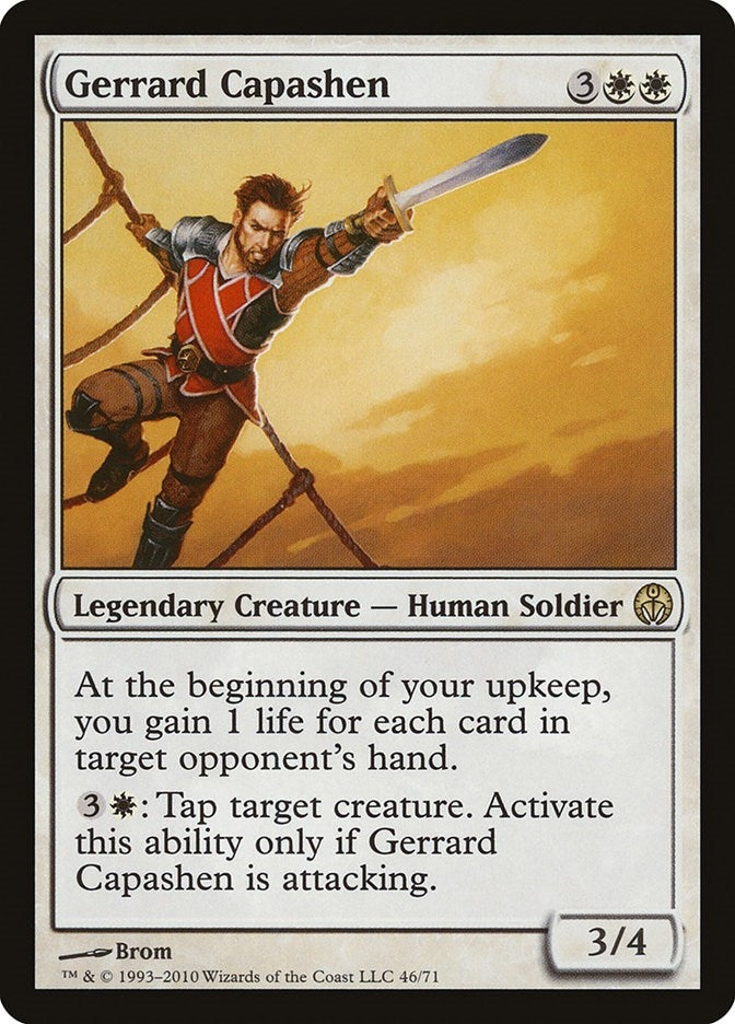 Image for Gerrard Capashen (Duel Decks: Phyrexia vs. the Coalition) (46) - Magic: The Gathering