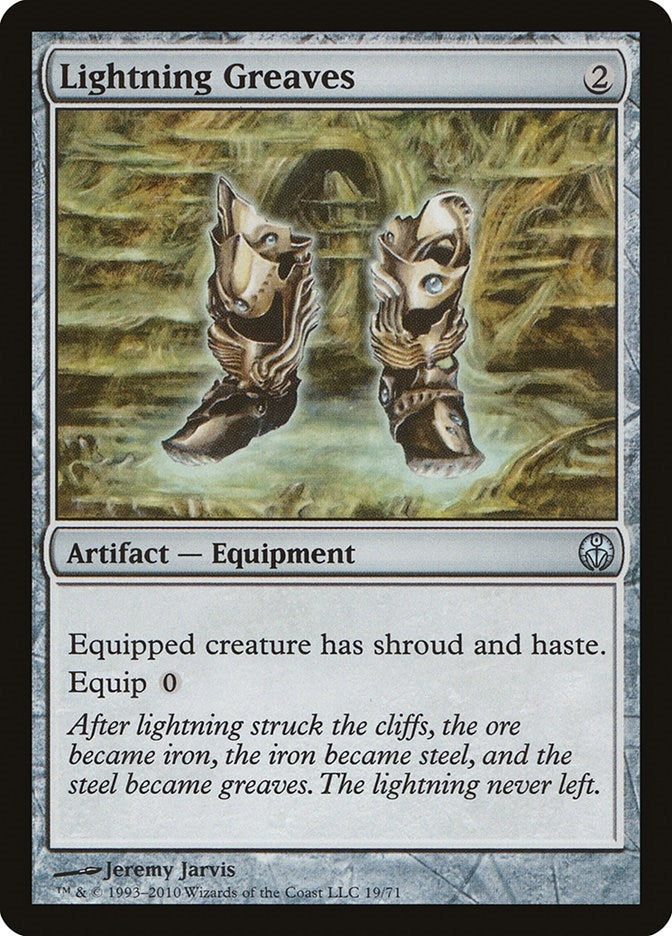 Image for Lightning Greaves (Duel Decks: Phyrexia vs. the Coalition) (19) - Magic: The Gathering