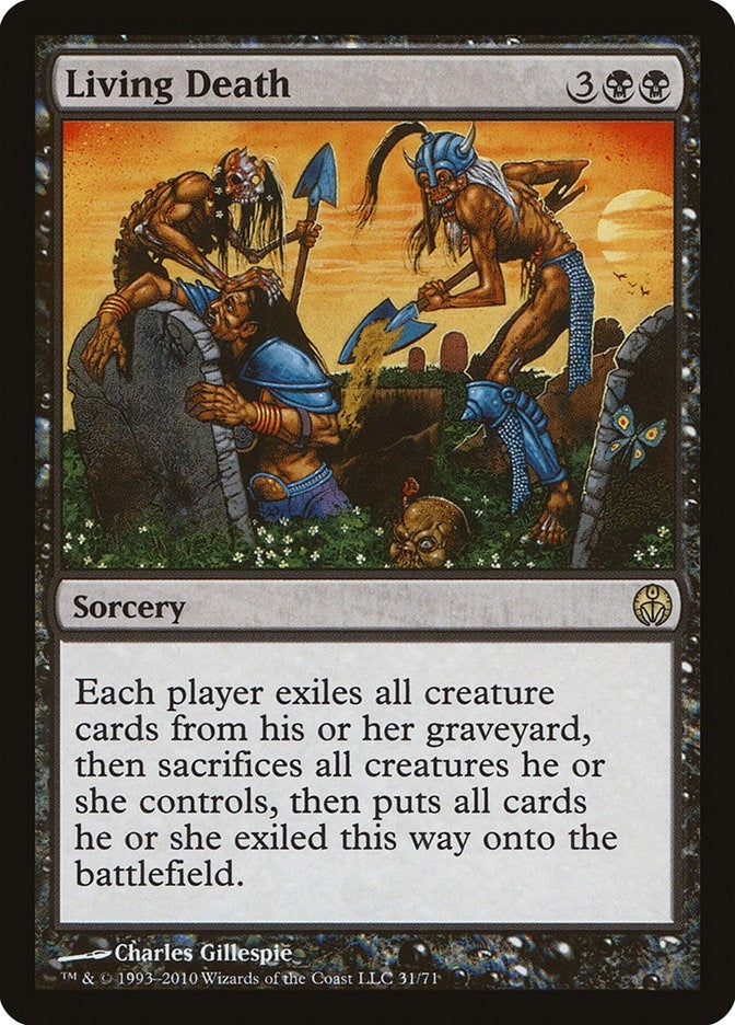 Image for Living Death (Duel Decks: Phyrexia vs. the Coalition) (31) - Magic: The Gathering