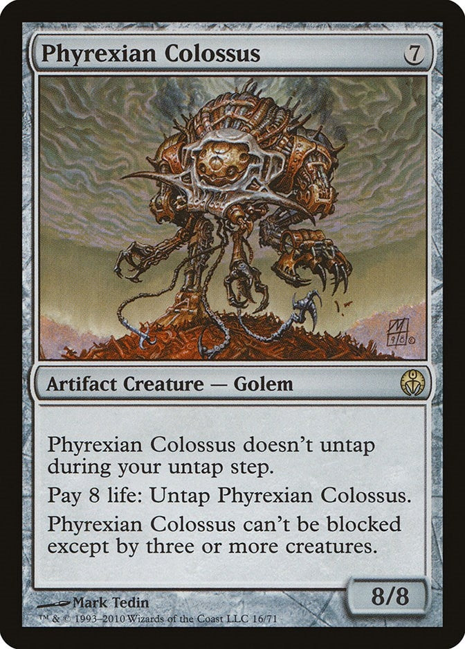 Image for Phyrexian Colossus (Duel Decks: Phyrexia vs. the Coalition) (16) - Magic: The Gathering