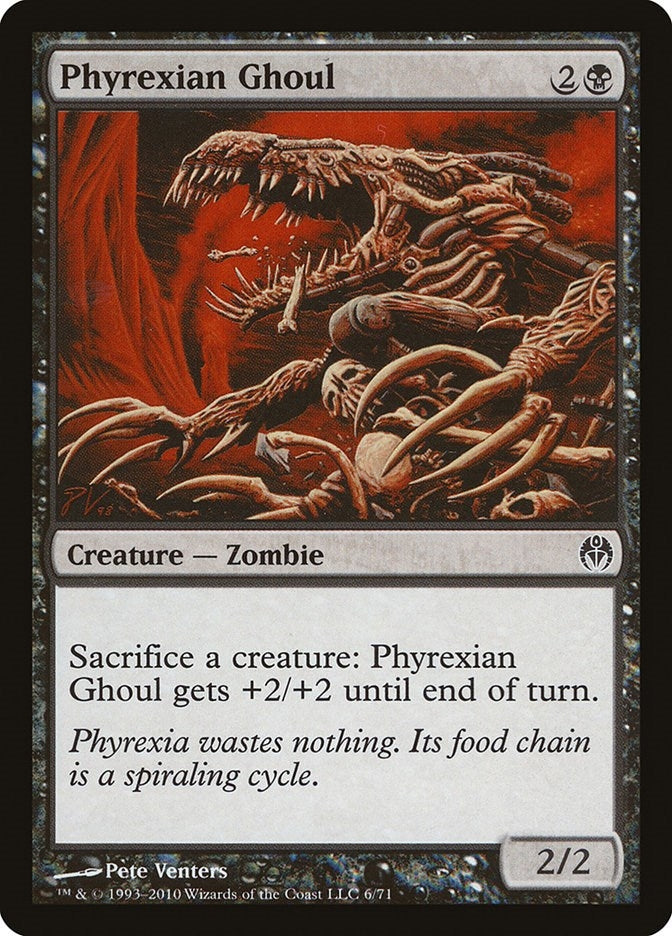 Image for Phyrexian Ghoul (Duel Decks: Phyrexia vs. the Coalition) (6) - Magic: The Gathering