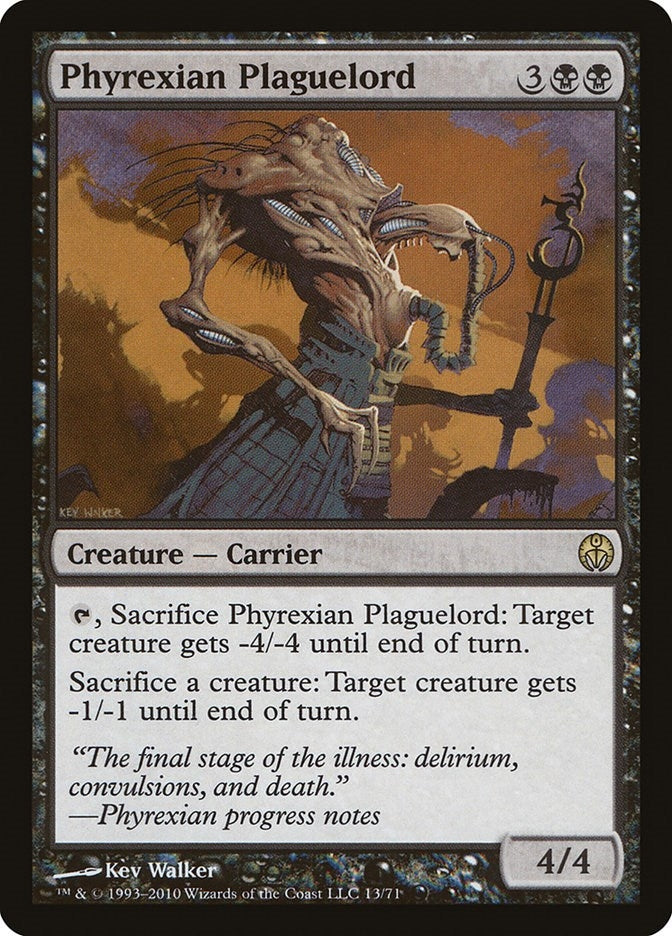 Image for Phyrexian Plaguelord (Duel Decks: Phyrexia vs. the Coalition) (13) - Magic: The Gathering
