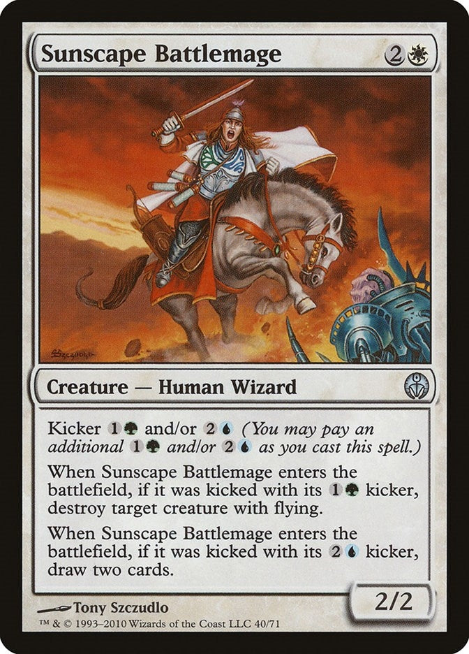 Image for Sunscape Battlemage (Duel Decks: Phyrexia vs. the Coalition) (40) - Magic: The Gathering