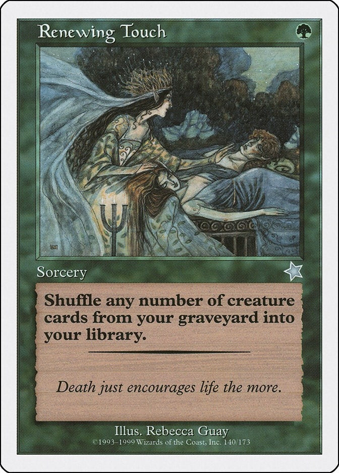 Image for Renewing Touch (Starter 1999) (140) - Magic: The Gathering