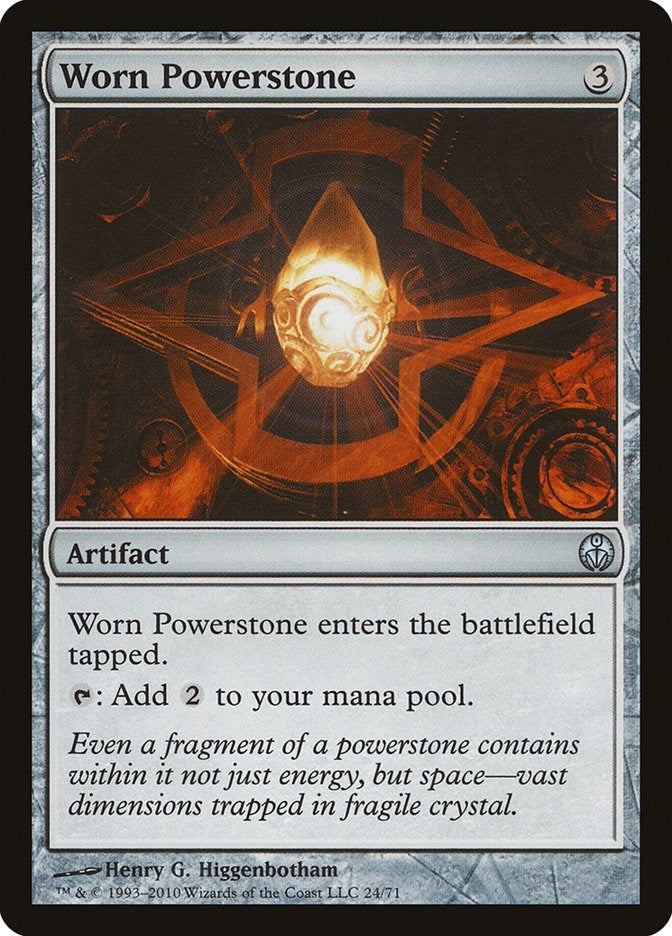 Image for Worn Powerstone (Duel Decks: Phyrexia vs. the Coalition) (24) - Magic: The Gathering