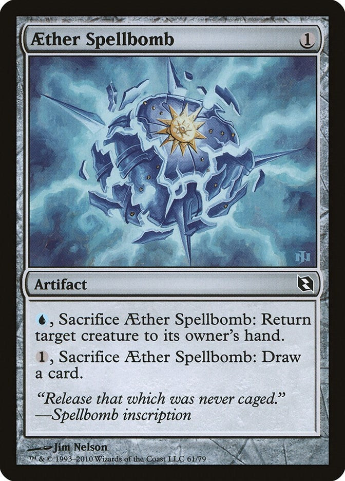 Image for Aether Spellbomb (Duel Decks: Elspeth vs. Tezzeret) (61) - Magic: The Gathering