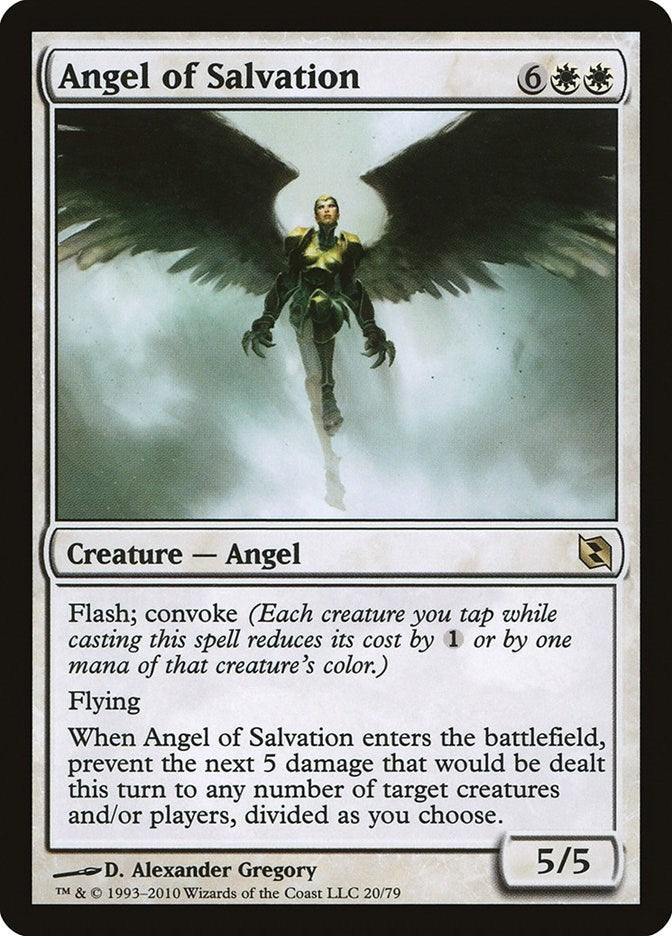 Image for Angel of Salvation (Duel Decks: Elspeth vs. Tezzeret) (20) - Magic: The Gathering