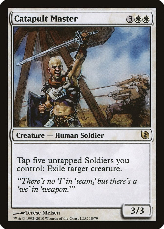 Image for Catapult Master (Duel Decks: Elspeth vs. Tezzeret) (18) - Magic: The Gathering