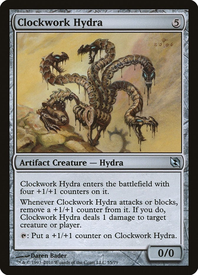 Image for Clockwork Hydra (Duel Decks: Elspeth vs. Tezzeret) (55) - Magic: The Gathering