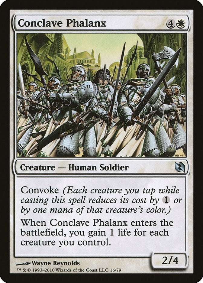 Image for Conclave Phalanx (Duel Decks: Elspeth vs. Tezzeret) (16) - Magic: The Gathering