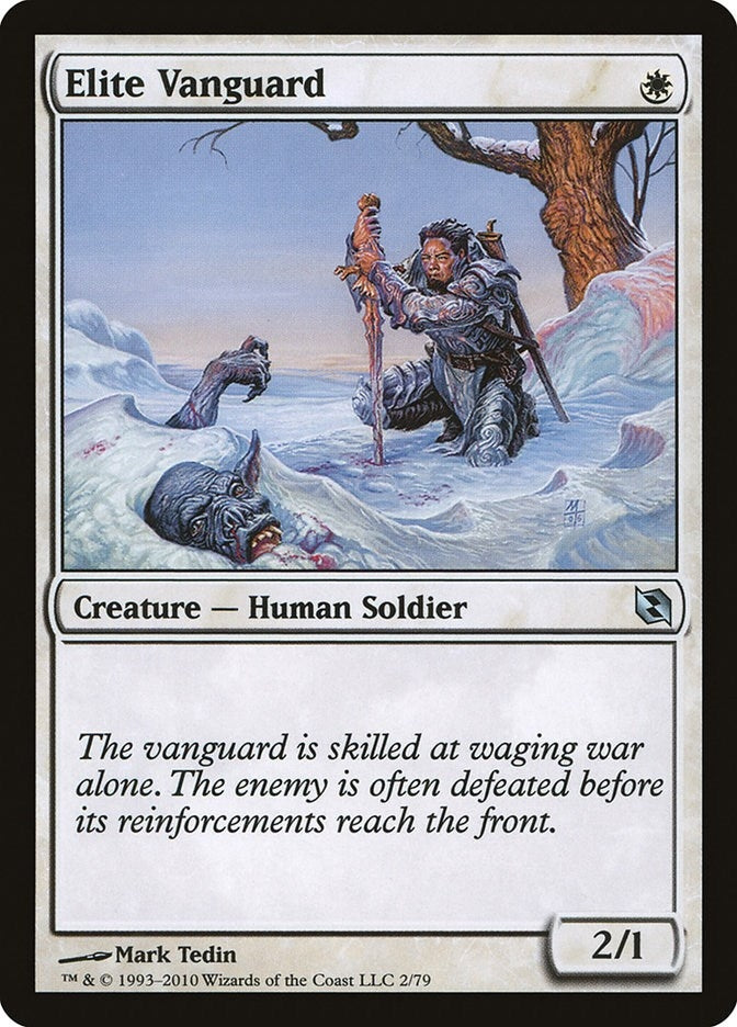 Image for Elite Vanguard (Duel Decks: Elspeth vs. Tezzeret) (2) - Magic: The Gathering