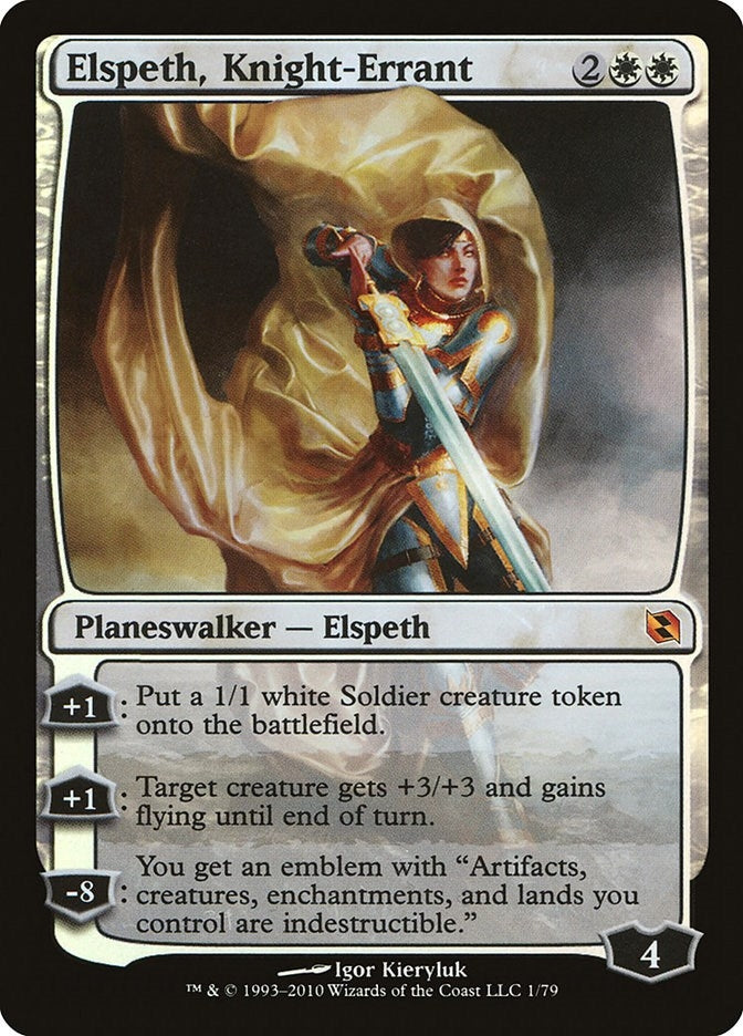 Image for Elspeth, Knight-Errant (Duel Decks: Elspeth vs. Tezzeret) (1) - Magic: The Gathering