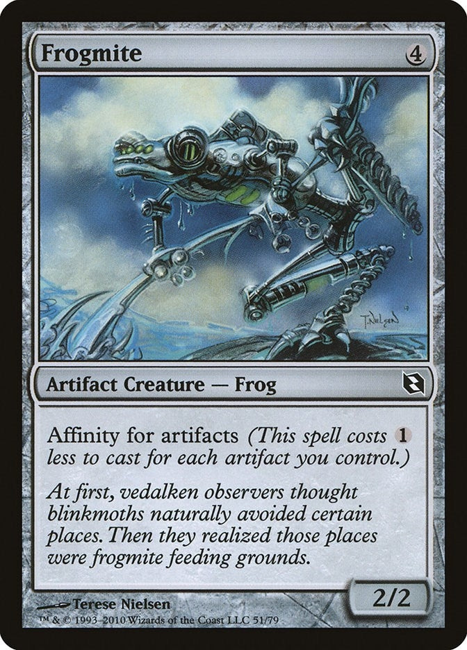 Image for Frogmite (Duel Decks: Elspeth vs. Tezzeret) (51) - Magic: The Gathering