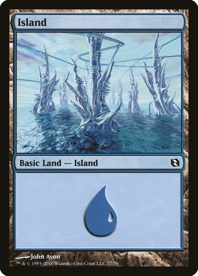 Image for Island (77) (Duel Decks: Elspeth vs. Tezzeret) (77) - Magic: The Gathering