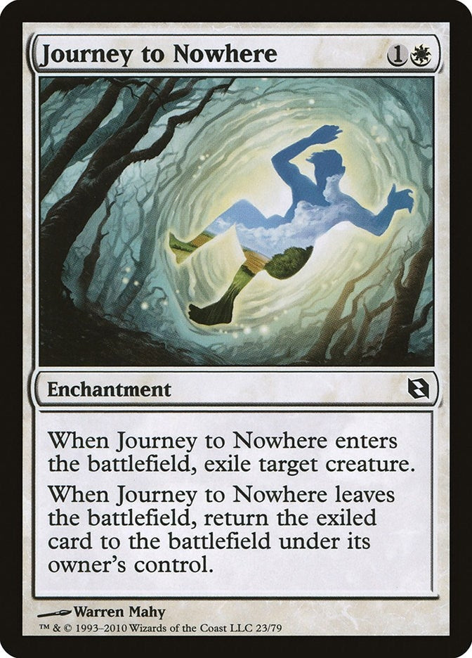 Image for Journey to Nowhere (Duel Decks: Elspeth vs. Tezzeret) (23) - Magic: The Gathering