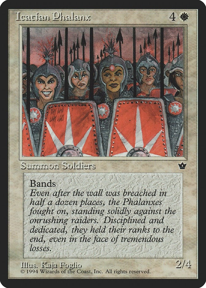 Image for Icatian Phalanx (Fallen Empires) - Magic: The Gathering