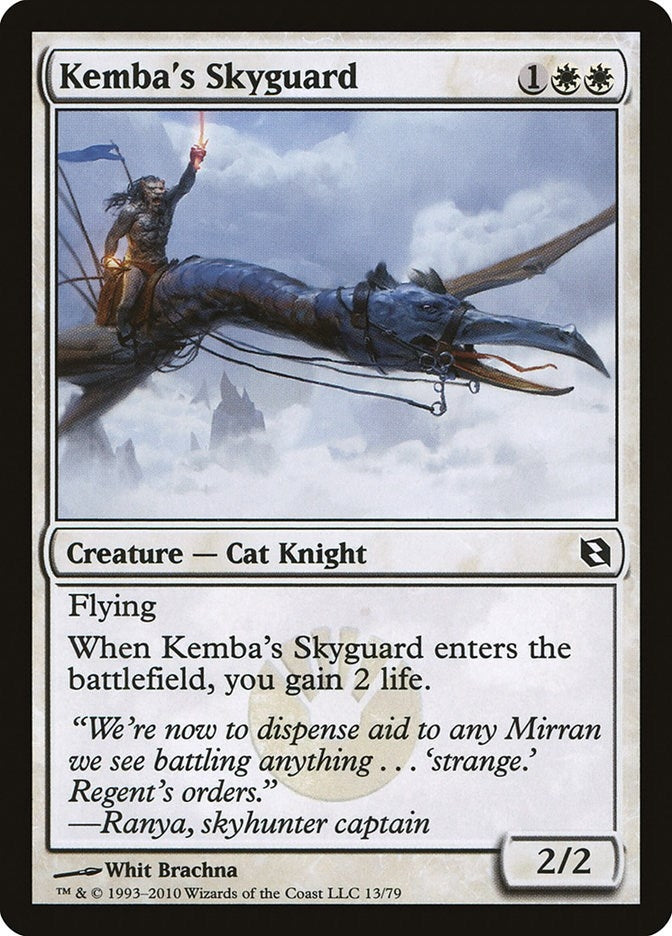 Image for Kemba's Skyguard (Duel Decks: Elspeth vs. Tezzeret) (13) - Magic: The Gathering