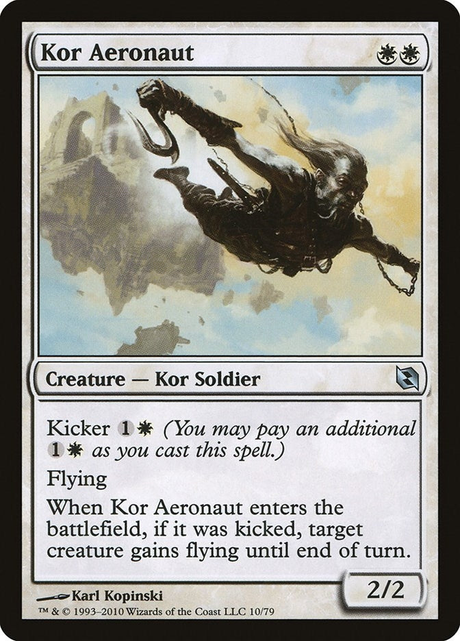 Image for Kor Aeronaut (Duel Decks: Elspeth vs. Tezzeret) (10) - Magic: The Gathering
