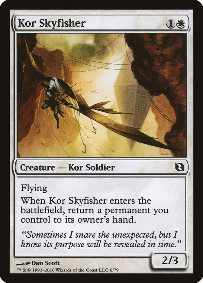 Image for Kor Skyfisher (Duel Decks: Elspeth vs. Tezzeret) (8) - Magic: The Gathering