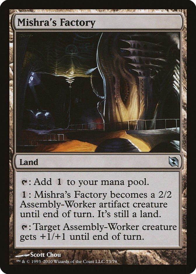 Image for Mishra's Factory (Duel Decks: Elspeth vs. Tezzeret) (73) - Magic: The Gathering