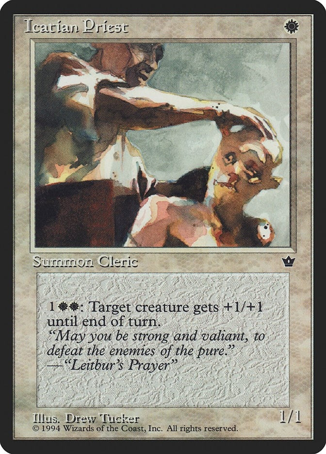 Image for Icatian Priest (Fallen Empires) - Magic: The Gathering