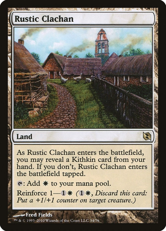 Image for Rustic Clachan (Duel Decks: Elspeth vs. Tezzeret) (34) - Magic: The Gathering
