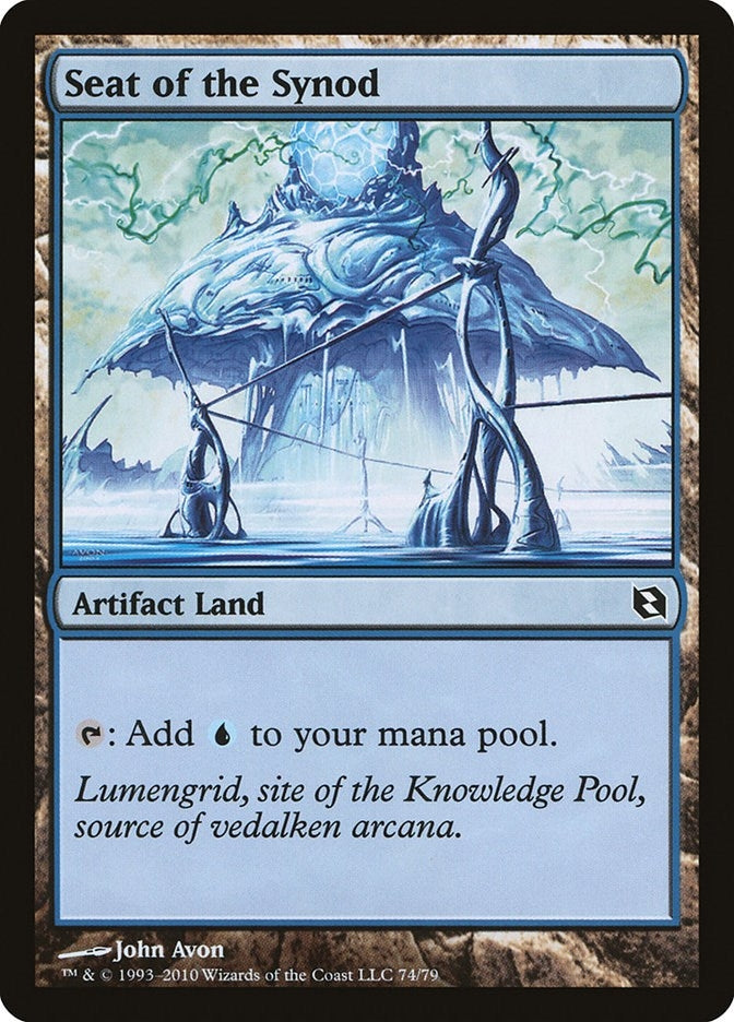Image for Seat of the Synod (Duel Decks: Elspeth vs. Tezzeret) (74) - Magic: The Gathering