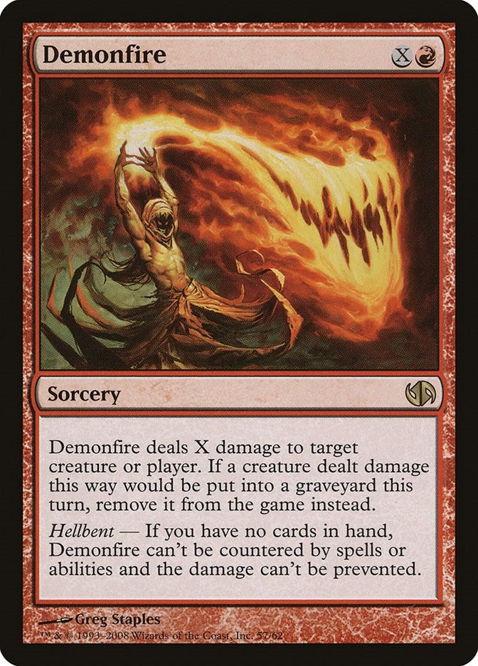 Image for Demonfire (Duel Decks: Jace vs. Chandra) (57) - Magic: The Gathering