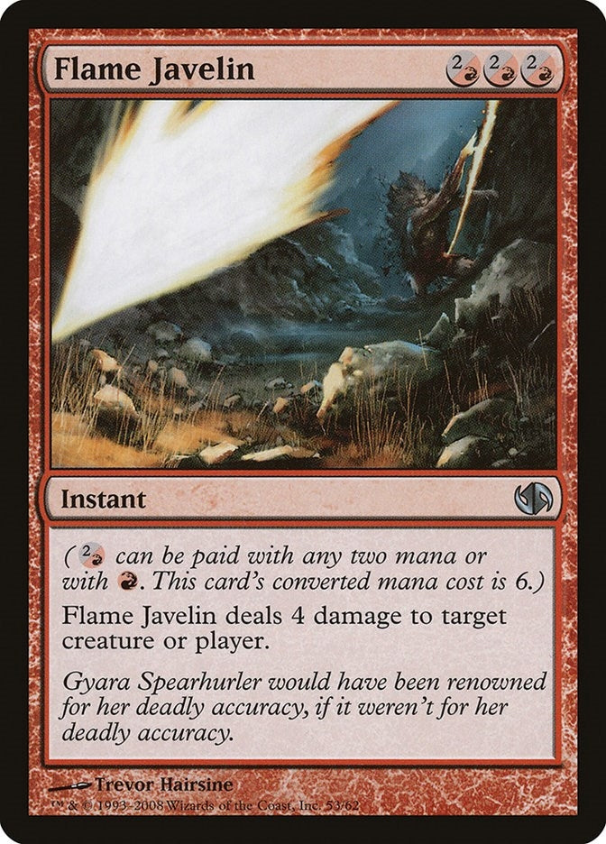 Image for Flame Javelin (Duel Decks: Jace vs. Chandra) (53) - Magic: The Gathering