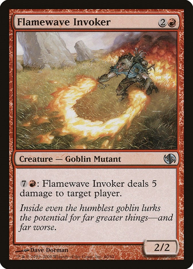 Image for Flamewave Invoker (Duel Decks: Jace vs. Chandra) (40) - Magic: The Gathering
