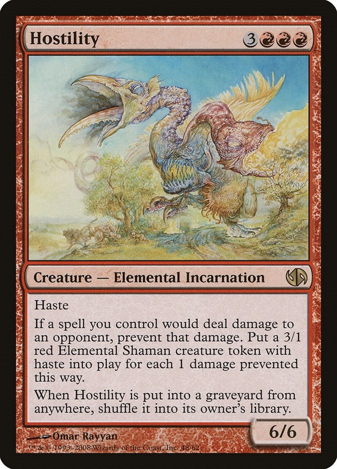 Image for Hostility (Duel Decks: Jace vs. Chandra) (48) - Magic: The Gathering