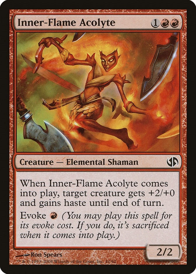 Image for Inner-Flame Acolyte (Duel Decks: Jace vs. Chandra) (41) - Magic: The Gathering