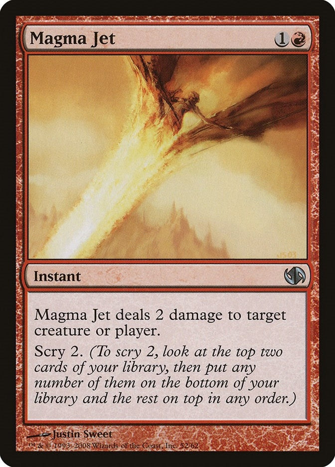 Image for Magma Jet (Duel Decks: Jace vs. Chandra) (52) - Magic: The Gathering
