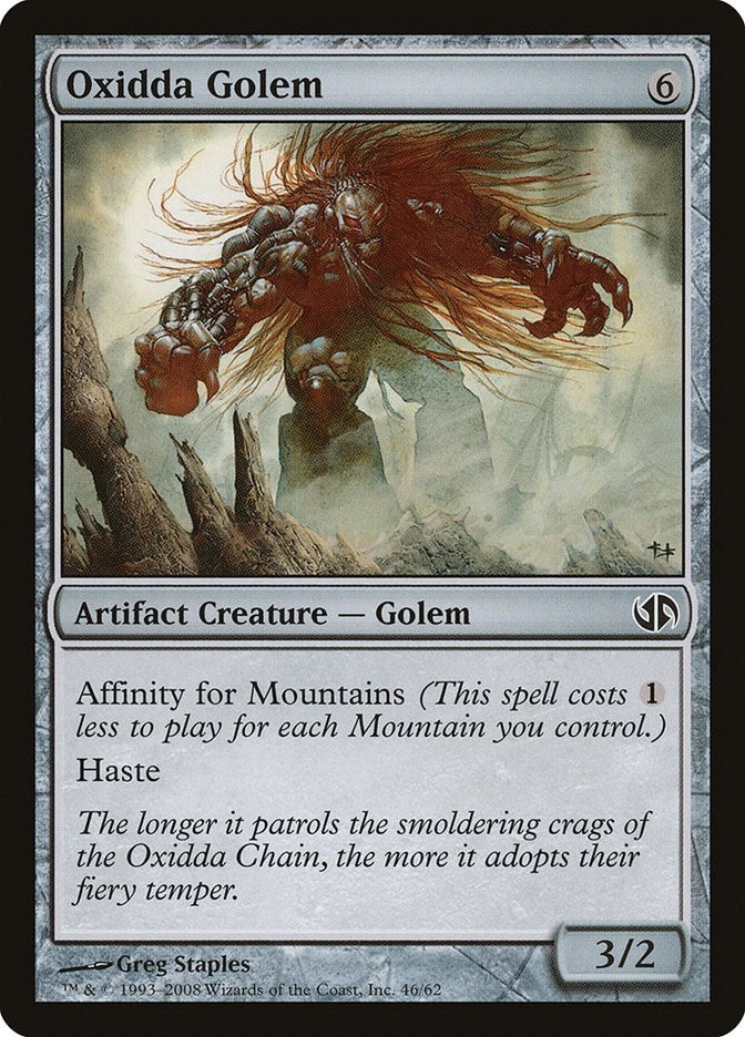 Image for Oxidda Golem (Duel Decks: Jace vs. Chandra) (46) - Magic: The Gathering