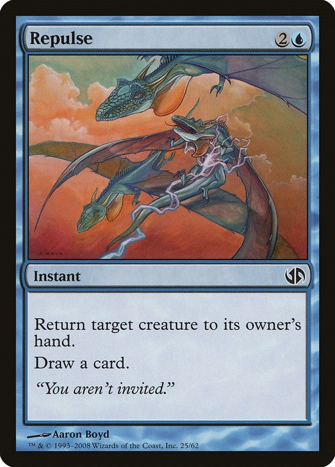 Image for Repulse (Duel Decks: Jace vs. Chandra) (25) - Magic: The Gathering
