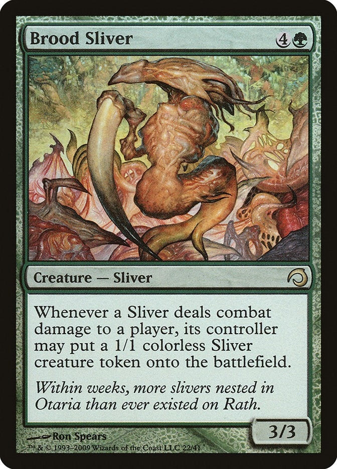 Image for Brood Sliver (Premium Deck Series: Slivers) (22) - Magic: The Gathering