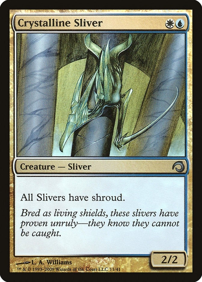Image for Crystalline Sliver (Premium Deck Series: Slivers) (11) - Magic: The Gathering