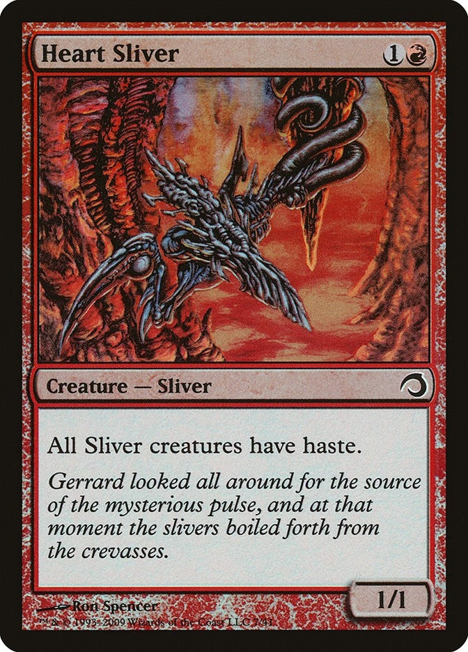 Image for Heart Sliver (Premium Deck Series: Slivers) (7) - Magic: The Gathering