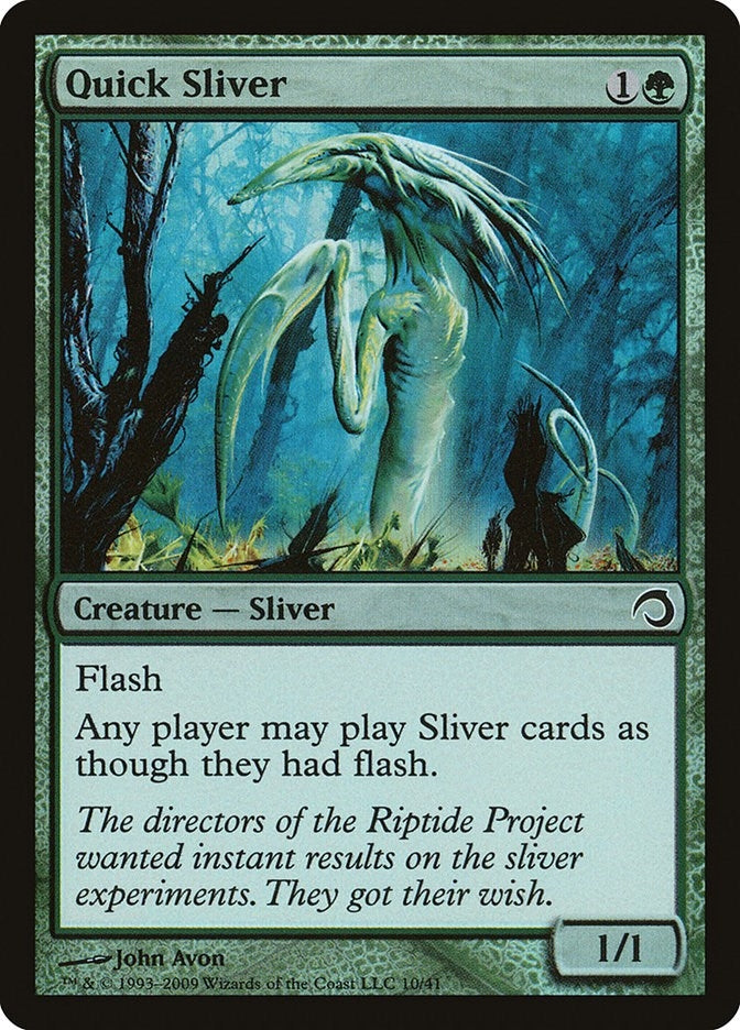 Image for Quick Sliver (Premium Deck Series: Slivers) (10) - Magic: The Gathering