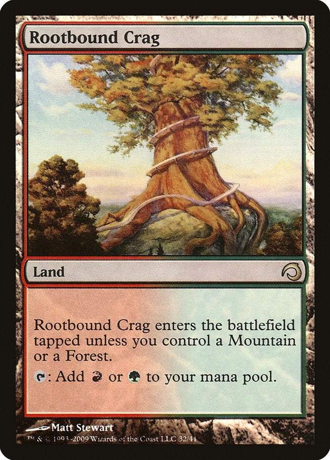 Image for Rootbound Crag (Premium Deck Series: Slivers) (32) - Magic: The Gathering