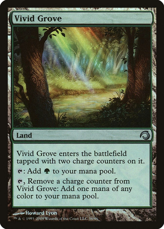 Image for Vivid Grove (Premium Deck Series: Slivers) (36) - Magic: The Gathering