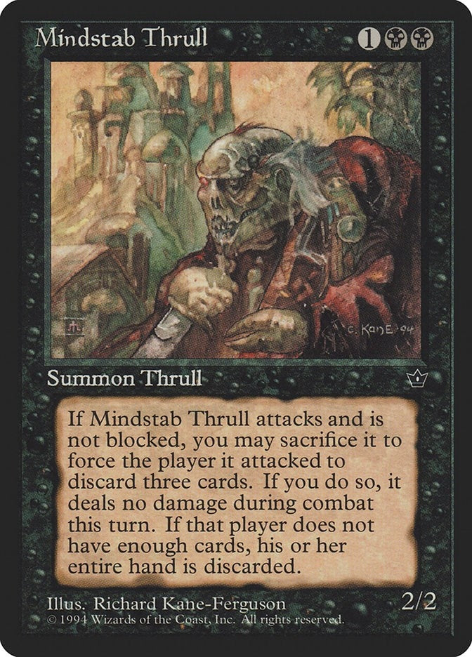Image for Mindstab Thrull (Kane-Ferguson) (Fallen Empires) - Magic: The Gathering
