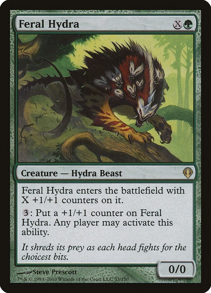 Image for Feral Hydra (Archenemy) (53) - Magic: The Gathering