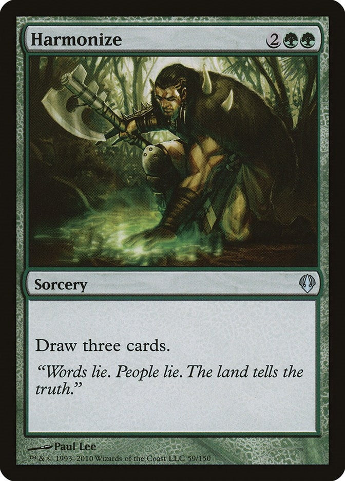 Image for Harmonize (Archenemy) (59) - Magic: The Gathering