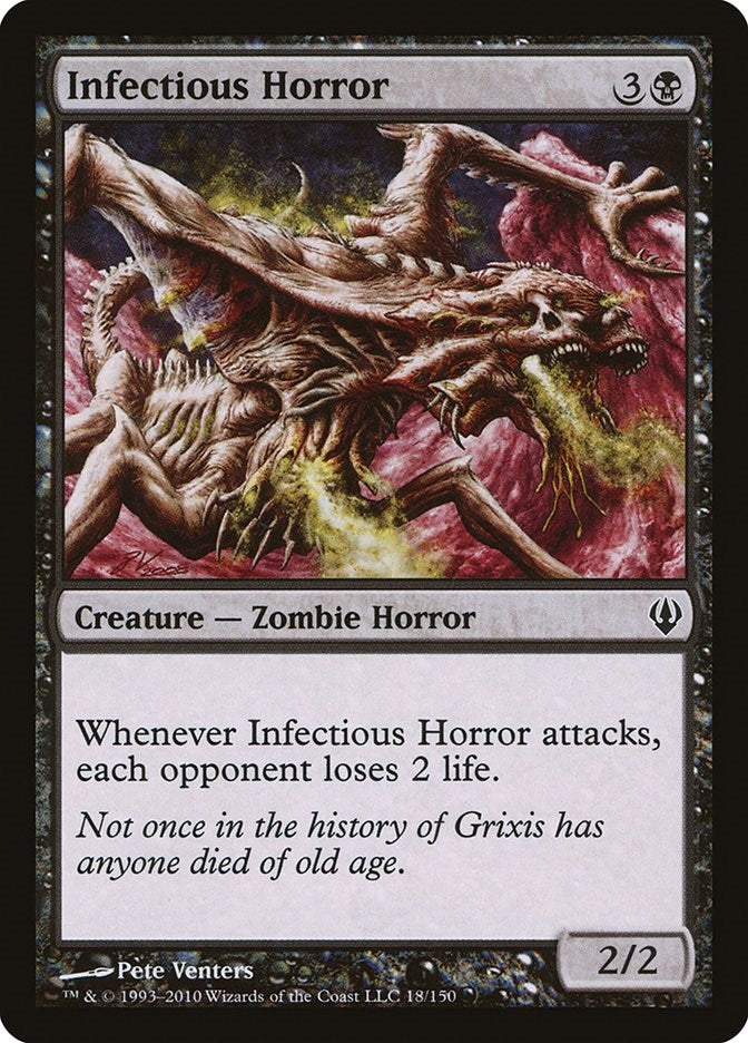 Image for Infectious Horror (Archenemy) (18) - Magic: The Gathering