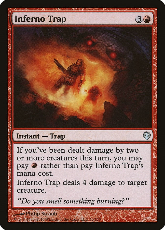 Image for Inferno Trap (Archenemy) (43) - Magic: The Gathering
