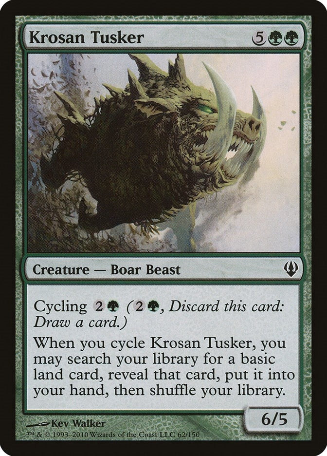Image for Krosan Tusker (Archenemy) (62) - Magic: The Gathering