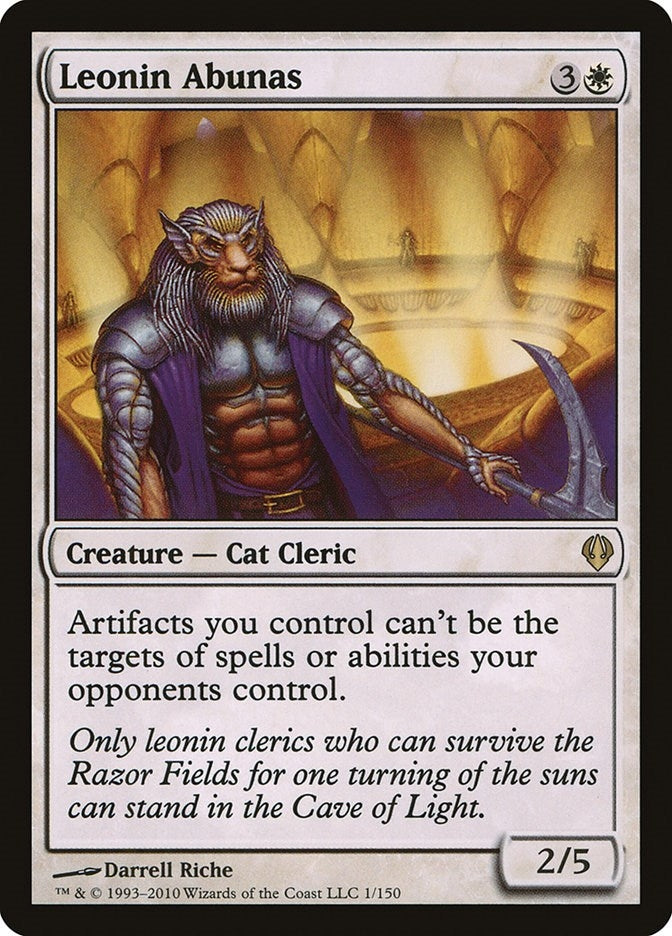 Image for Leonin Abunas (Archenemy) (1) - Magic: The Gathering