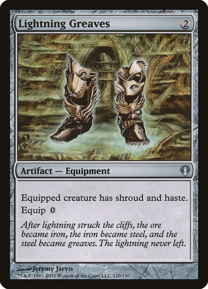 Image for Lightning Greaves (Archenemy) (110) - Magic: The Gathering